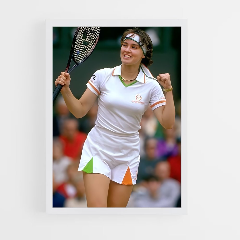 Poster Martina hingis – affiche Tennis (vue 3)